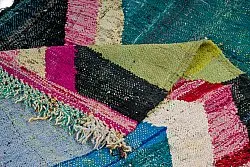 Marokkansk Boucherouite-teppe 125 x 240 cm