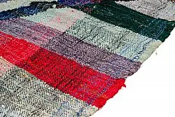 Marokkansk Boucherouite-teppe 125 x 210 cm