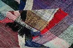 Marokkansk Boucherouite-teppe 125 x 210 cm