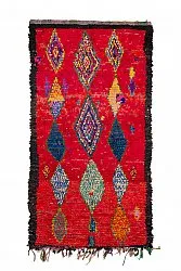 Marokkansk Boucherouite-teppe 290 x 150 cm