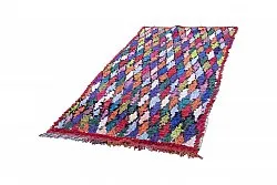 Marokkansk Boucherouite-teppe 230 x 115 cm
