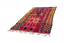 Marokkansk Boucherouite-teppe 255 x 150 cm