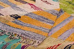 Marokkansk Boucherouite-teppe 140 x 250 cm