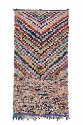 Marokkansk Boucherouite-teppe 275 x 140 cm