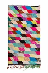 Marokkansk Boucherouite-teppe 155 x 280 cm