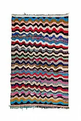Marokkansk Boucherouite-teppe 170 x 270 cm