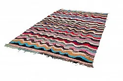 Marokkansk Boucherouite-teppe 170 x 270 cm