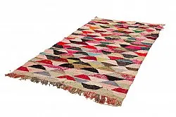 Marokkansk Boucherouite-teppe 155 x 290 cm