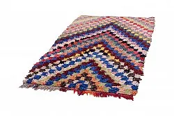 Marokkansk Boucherouite-teppe 180 x 110 cm
