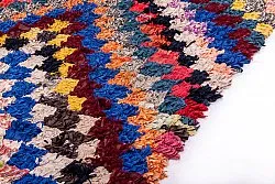 Marokkansk Boucherouite-teppe 180 x 110 cm