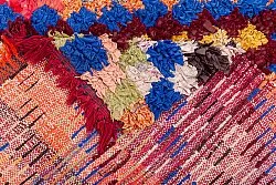 Marokkansk Boucherouite-teppe 180 x 110 cm