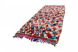 Marokkansk Boucherouite-teppe 300 x 135 cm