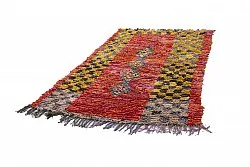 Marokkansk Boucherouite-teppe 220 x 140 cm