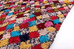 Marokkansk Boucherouite-teppe 300 x 135 cm