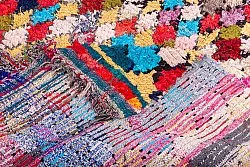 Marokkansk Boucherouite-teppe 300 x 135 cm