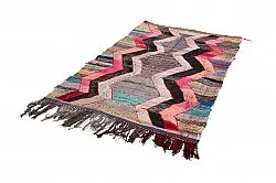 Marokkansk Boucherouite-teppe 150 x 260 cm