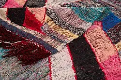 Marokkansk Boucherouite-teppe 150 x 260 cm