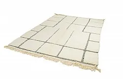 Kelim-teppe Marokkansk Beni Ourain 200 x 295 cm