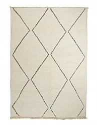 Kelim-teppe Marokkansk Beni Ourain 205 x 295 cm