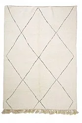 Kelim-teppe Marokkansk Beni Ourain 210 x 295 cm
