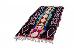 Marokkansk Boucherouite-teppe 250 x 110 cm