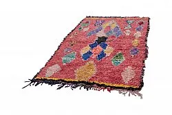 Marokkansk Boucherouite-teppe 325 x 130 cm