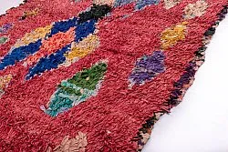 Marokkansk Boucherouite-teppe 325 x 130 cm