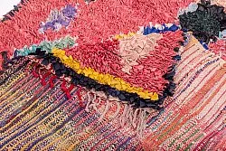 Marokkansk Boucherouite-teppe 325 x 130 cm