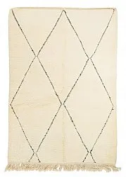 Kelim-teppe Marokkansk Beni Ourain 155 x 250 cm