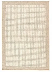 Ullteppe - Luxor (beige/hvit)