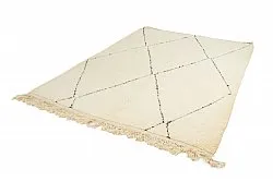 Kelim-teppe Marokkansk Beni Ourain 155 x 250 cm