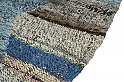 Marokkansk Boucherouite-teppe 140 x 255 cm