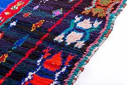 Marokkansk Boucherouite-teppe 220 x 130 cm