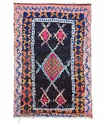 Marokkansk Boucherouite-teppe 200 x 145 cm