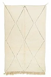 Kelim-teppe Marokkansk Beni Ourain 165 x 245 cm