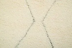 Kelim-teppe Marokkansk Beni Ourain 165 x 245 cm