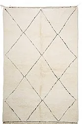 Kelim-teppe Marokkansk Beni Ourain 195 x 305 cm
