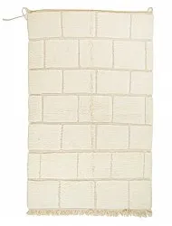 Kelim-teppe Marokkansk Beni Ourain 145 x 255 cm