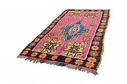 Marokkansk Boucherouite-teppe 270 x 140 cm