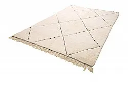 Kelim-teppe Marokkansk Beni Ourain 195 x 305 cm