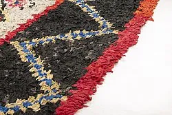 Marokkansk Boucherouite-teppe 335 x 125 cm