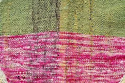 Marokkansk Boucherouite-teppe 145 x 255 cm
