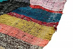 Marokkansk Boucherouite-teppe 135 x 230 cm