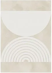 Wilton-teppe - Pau (beige/hvit)