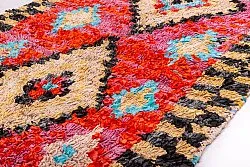 Marokkansk Boucherouite-teppe 235 x 105 cm