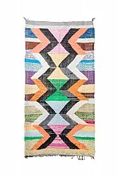 Marokkansk Boucherouite-teppe 155 x 295 cm
