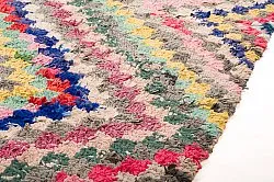 Marokkansk Boucherouite-teppe 145 x 365 cm