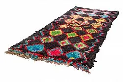 Marokkansk Boucherouite-teppe 120 x 285 cm