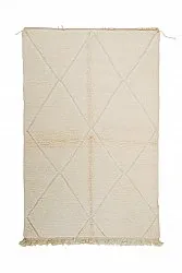 Kelim-teppe Marokkansk Beni Ourain 250 x 155 cm