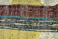 Marokkansk Boucherouite-teppe 130 x 245 cm